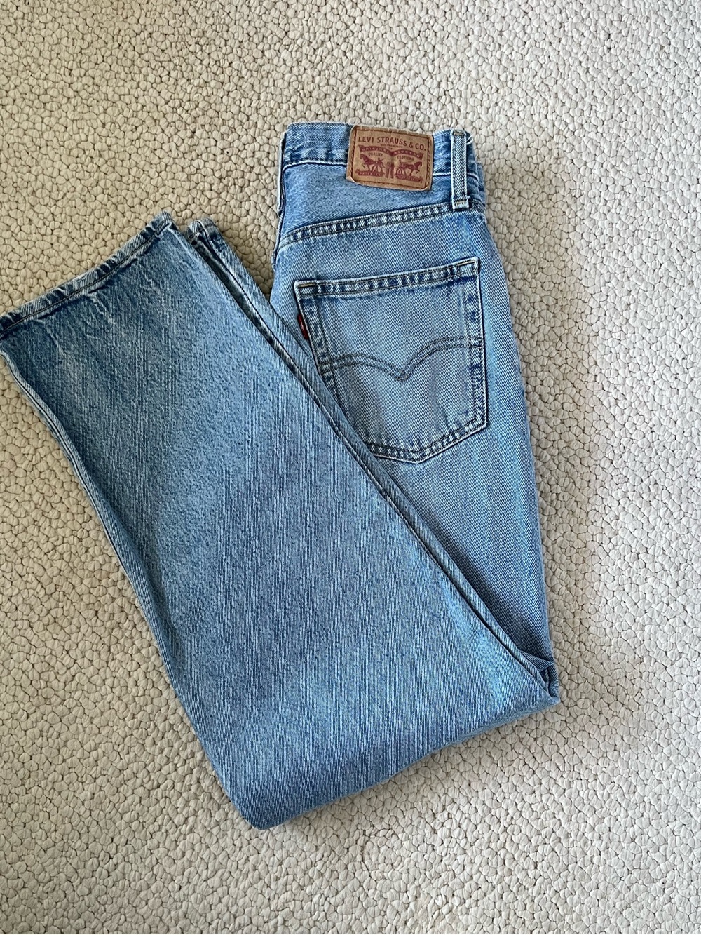 Levi's Light Blue Women’s Baggy Jeans - Classic Denim